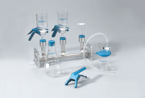 Filterhållare för vakuum och tryck