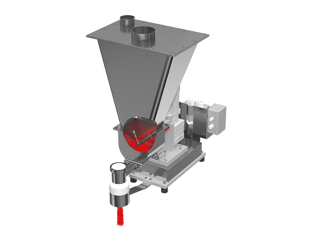 Gravimetrisk/volymetrisk dubbelskruvdoserare med omrörare