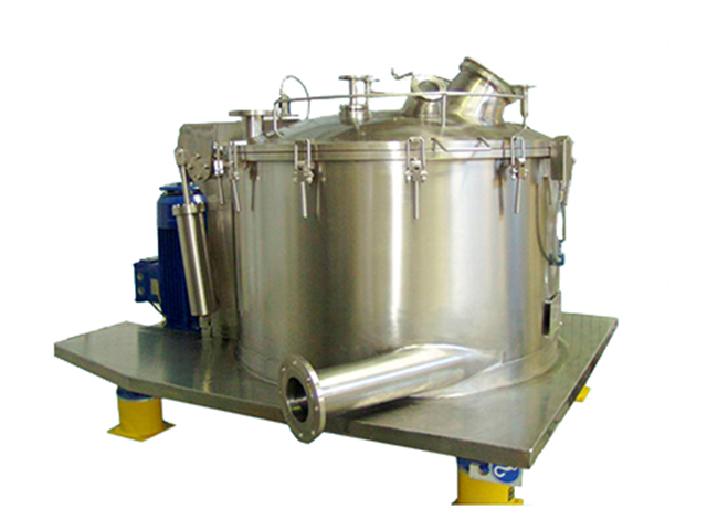 Topptömd centrifug med vertikal axel, ALFA-modell