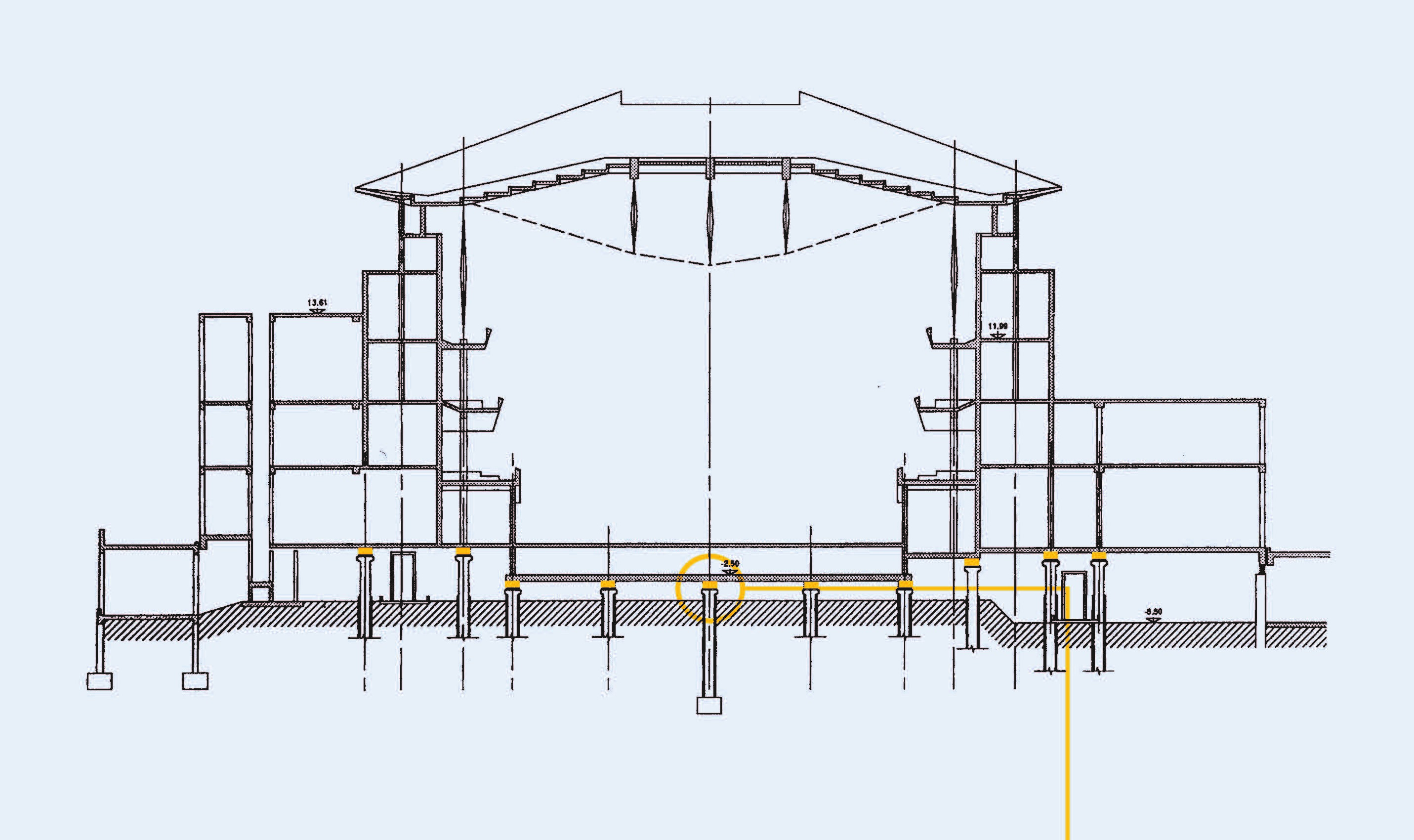 Hus på fjädrande bädd