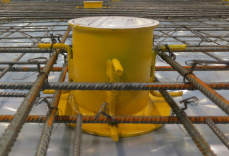 Flytande golv stålfjädrar