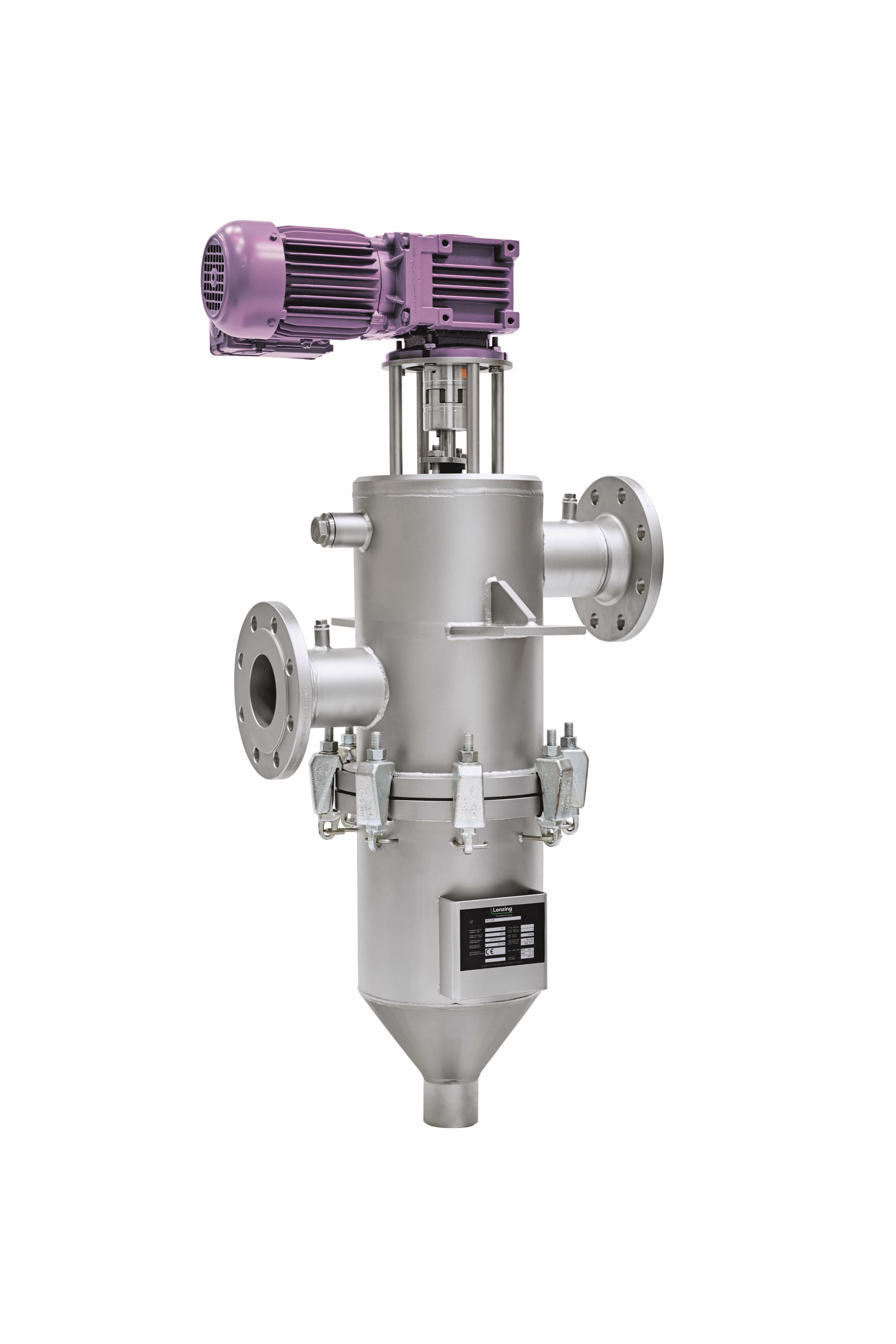 ScrapeFil självrengörande filter