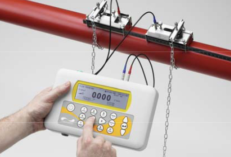 Portabel ultraljuds löptidsmätare Portaflow 220