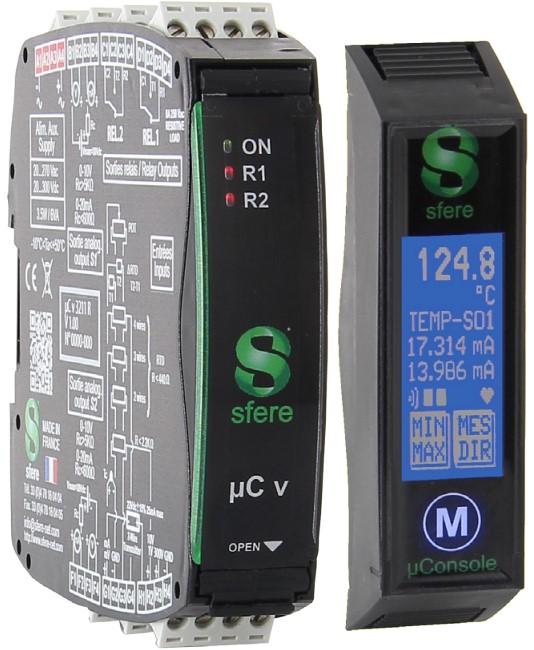 Programmerbara signalomvandlare serie µCv 30xx/32xx