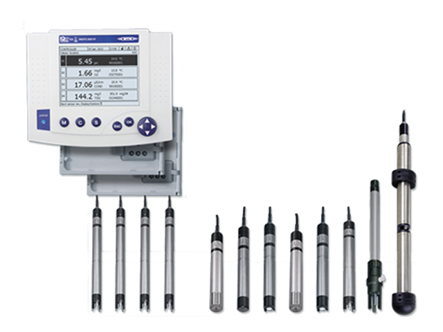 pH-system IQ Sensor Net för avloppsvatten